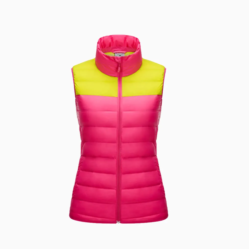 China Wholesale Fashion Women Winter Sleeveless Lightweight Warm Down Vest